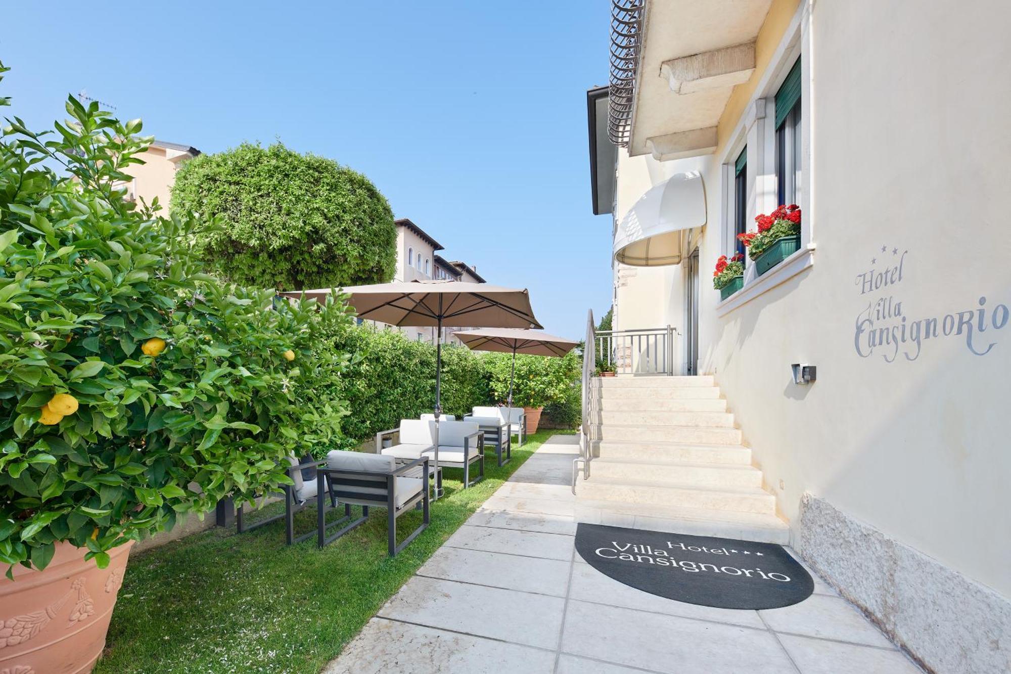 Hotel Villa Cansignorio Лацизе Екстериор снимка