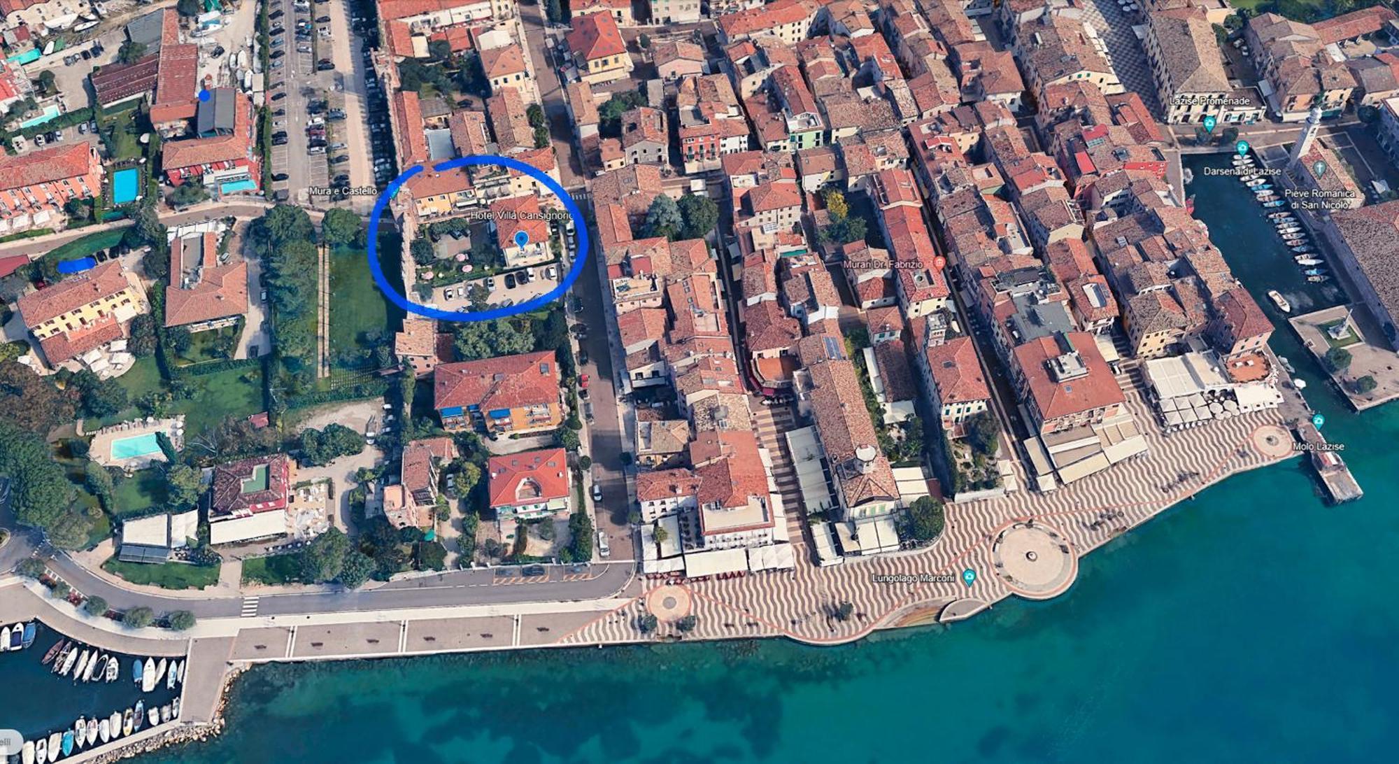 Hotel Villa Cansignorio Лацизе Екстериор снимка